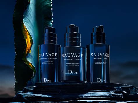 dior sauvage men's skincare